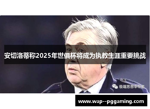 安切洛蒂称2025年世俱杯将成为执教生涯重要挑战